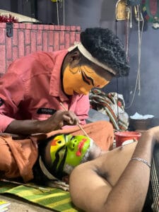 kathakali make up samya retreats munnar